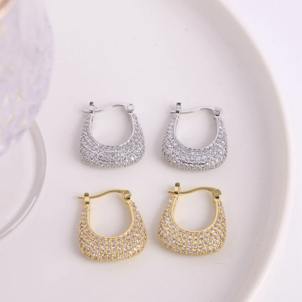 5 Pairs, Trendy Geometric Zirconia Hoop earrings Gift women Minimalist Elegant Jewelry
5 Pairs, Trendy Geometric Zirconia Hoop earrings Gift women Minimalist Elegant Jewelry