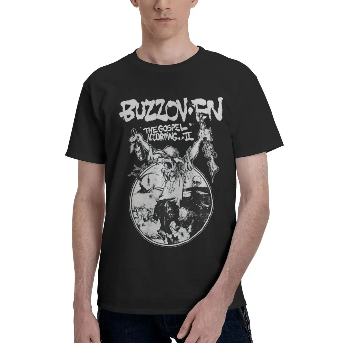 BUZZOVEN Band, дизайн Buzzoven II, 100% хлопок, повседневные дышащие удобные футболки с рисунком аниме, забавные футболки Ugus
BUZZOVEN Band, дизайн Buzzoven II, 100% хлопок, повседневные дышащие удобные футболки с рисунком аниме, забавные футболки Ugus