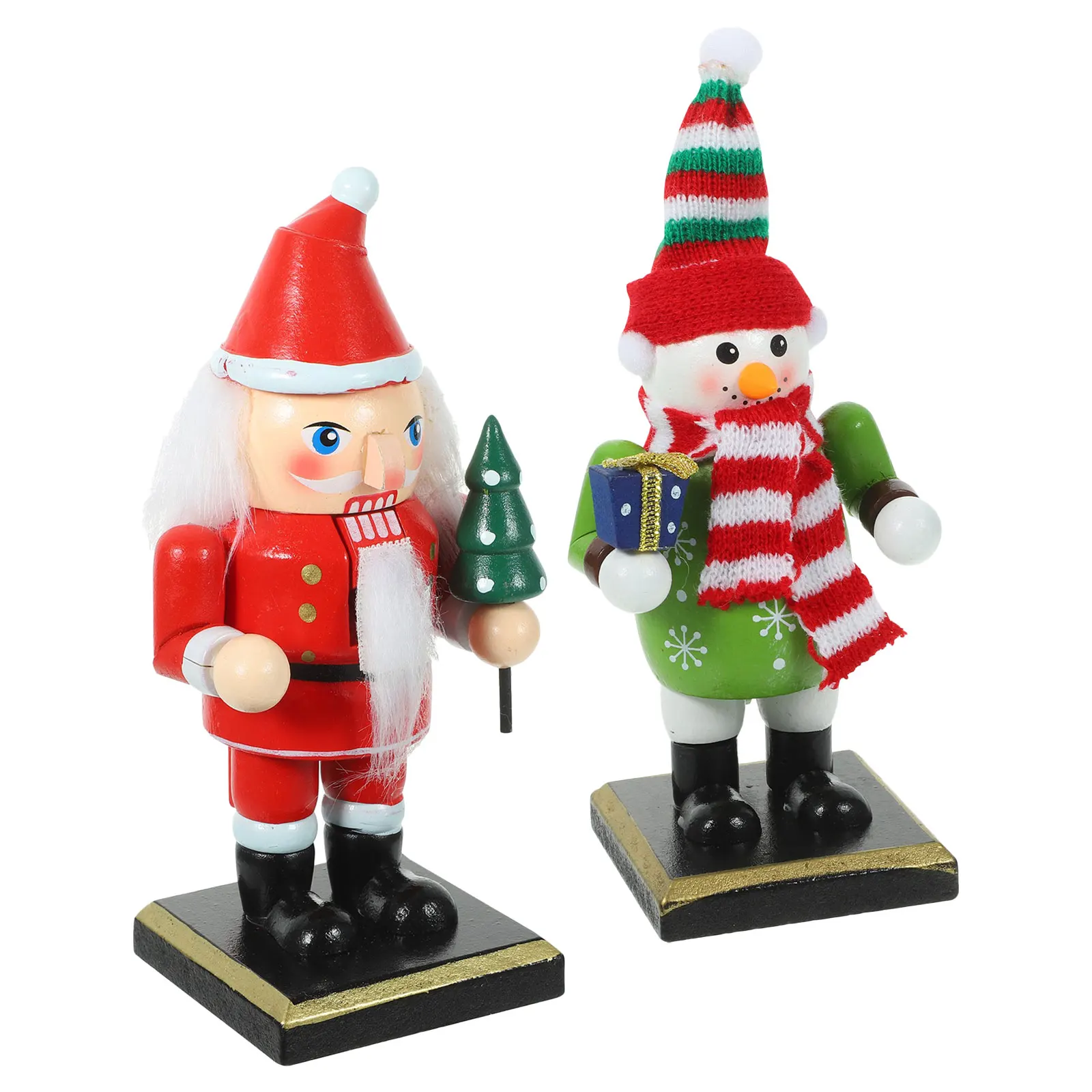2pcs 6.3Inch Christmas Nutcracker Soldier Figurines Handcrafted Xmas Mantel Decor Tabletop Centerpiece Festival Home Decoration
2pcs 6.3Inch Christmas Nutcracker Soldier Figurines Handcrafted Xmas Mantel Decor Tabletop Centerpiece Festival Home Decoration