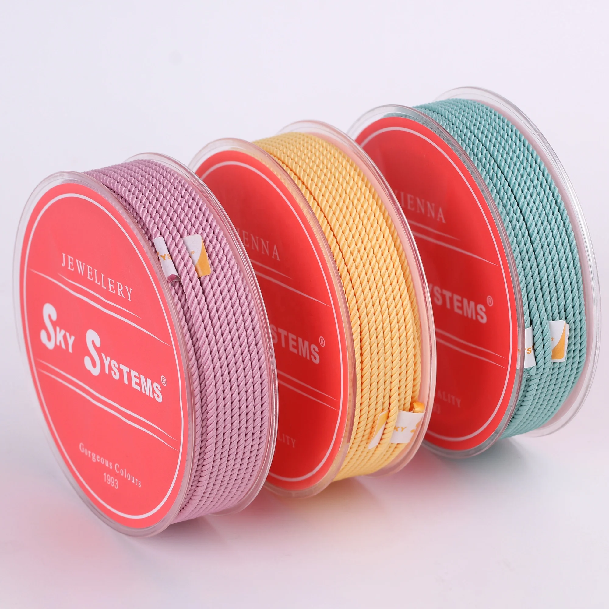 SKY ML226 1.5~4.0mm Jewelry Cord Polyester Cord Jewelry Accessories Bracelet and Necklace Material 38 Colors
SKY ML226 1.5~4.0mm Jewelry Cord Polyester Cord Jewelry Accessories Bracelet and Necklace Material 38 Colors