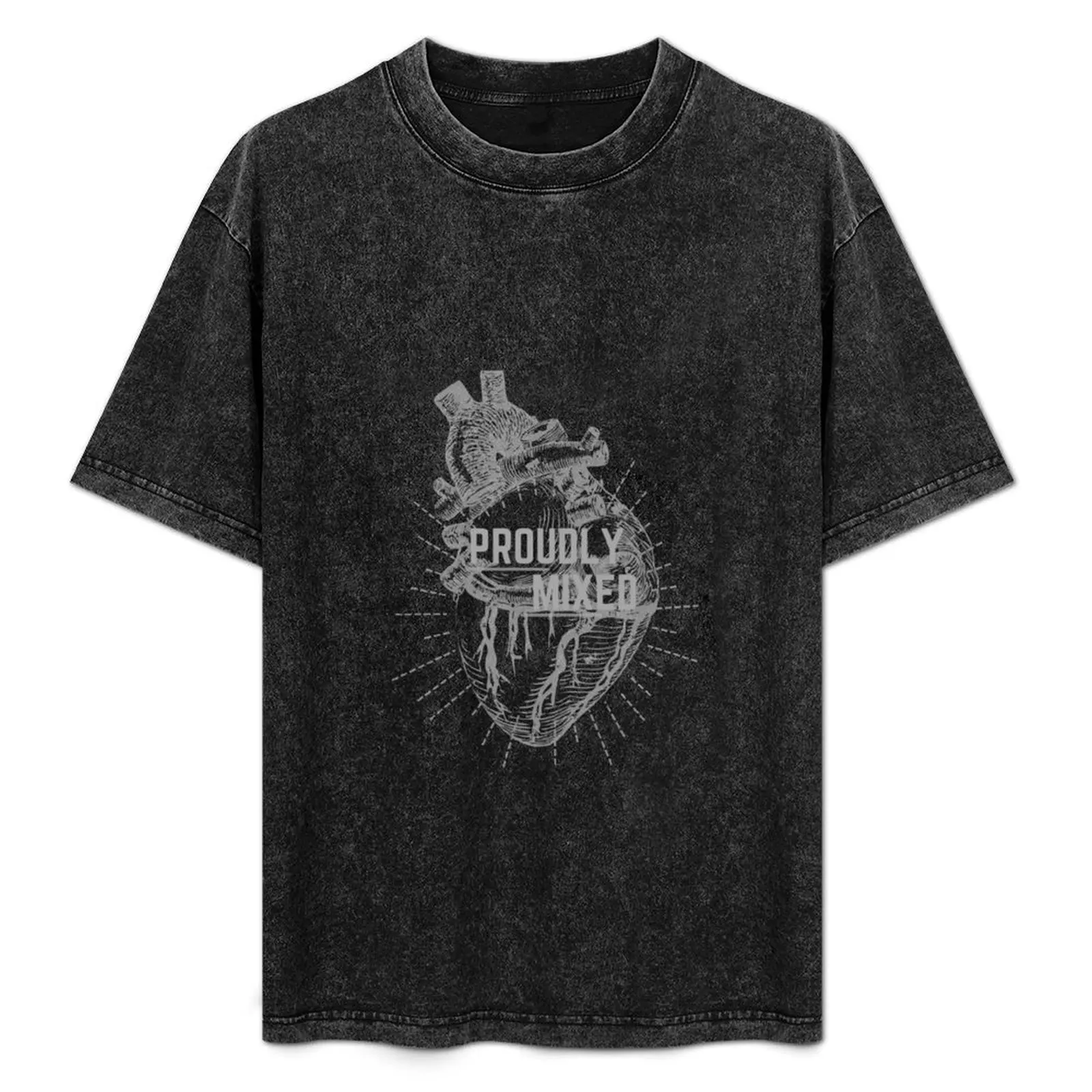 Proudly Mixed T-Shirt Large Size Loose Casual Tee
Proudly Mixed T-Shirt Large Size Loose Casual Tee