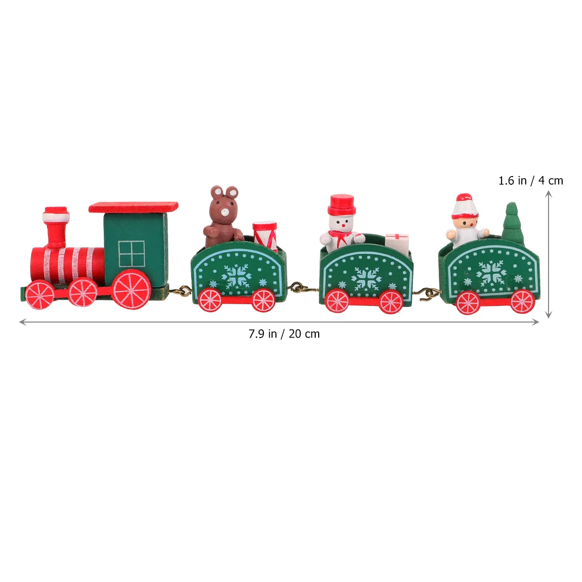 1pc Christmas Wooden Kids Desktop Ornament Mini Train Gift Eco-Friendly Wooden Train With Brass Fixing Devices Lively
1pc Christmas Wooden Kids Desktop Ornament Mini Train Gift Eco-Friendly Wooden Train With Brass Fixing Devices Lively