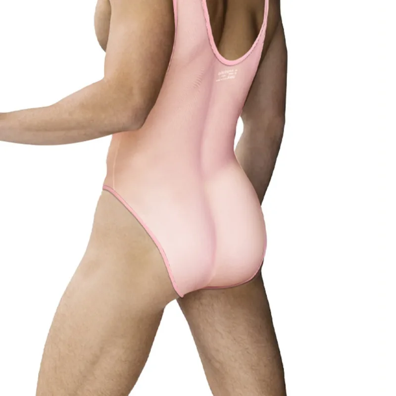 Korean-style Trendy Men's Bodysuit Triangular Transparent Open-chest Thin Ice Silk Enhances Body Definition For 7FEW
Korean-style Trendy Men's Bodysuit Triangular Transparent Open-chest Thin Ice Silk Enhances Body Definition For 7FEW