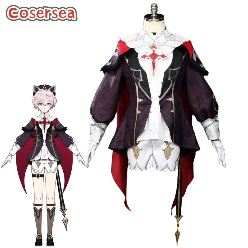 Cosersea Fontaine Dahlia Cosplay Costume Game Genshin Impact Goth Vampire Heterochromia Boy Mondstadt Dahlia Outfit Fullset
Cosersea Fontaine Dahlia Cosplay Costume Game Genshin Impact Goth Vampire Heterochromia Boy Mondstadt Dahlia Outfit Fullset
