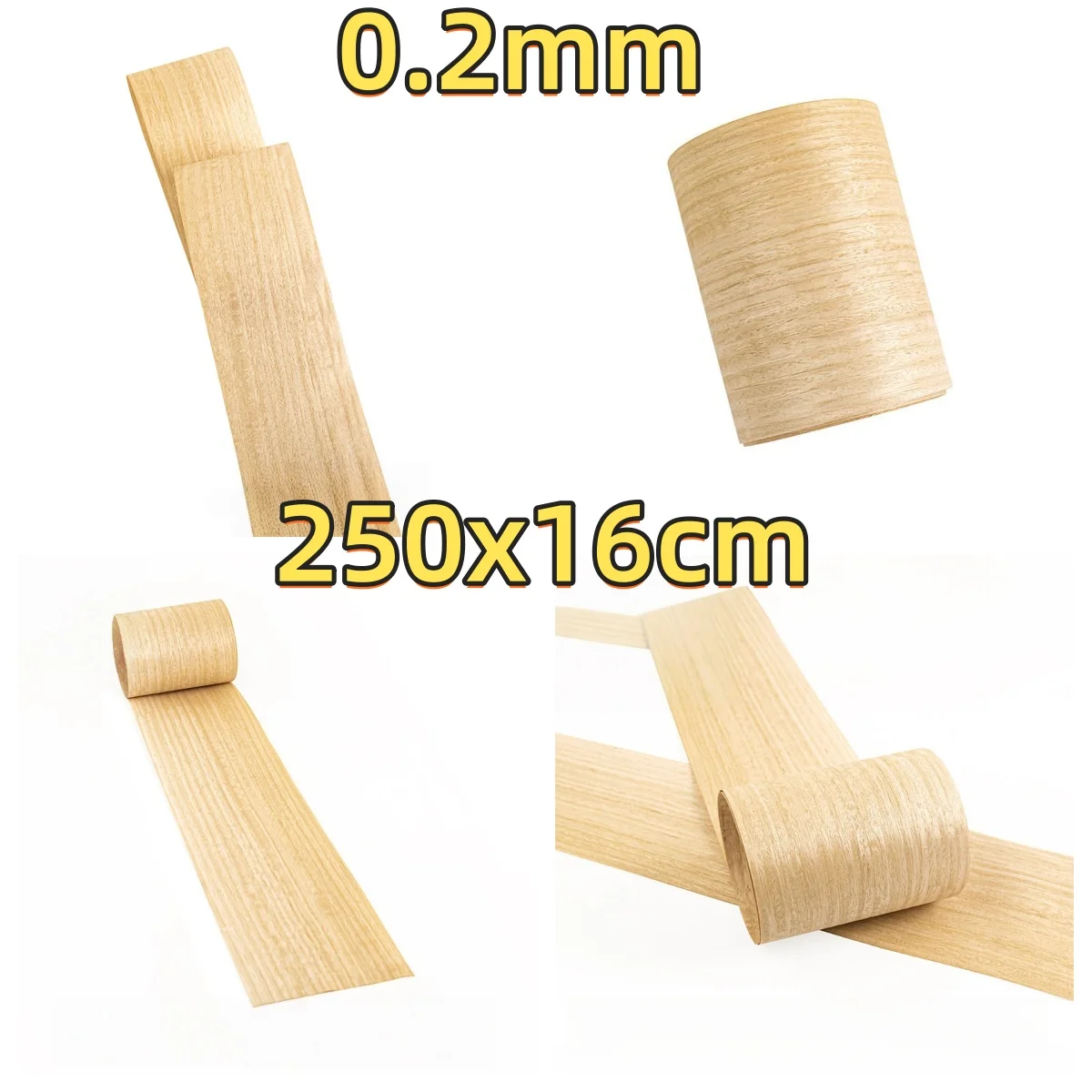 Natural Eucalyptus Veneer, 0.2mm Thick, Size 250x16cm, Suitable For Model Making And Cabinet Refinishing.
Natural Eucalyptus Veneer, 0.2mm Thick, Size 250x16cm, Suitable For Model Making And Cabinet Refinishing.