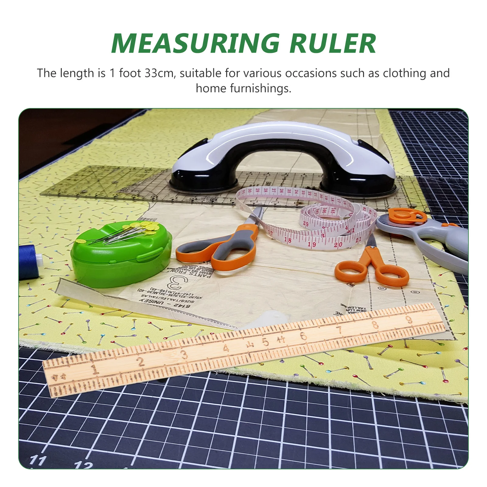 10 Pcs Bamboo Ruler Mangosteen Sewing Tailoring Tools Pattern Maker Fashion Designing for Rulers Work Convenient 
10 Pcs Bamboo Ruler Mangosteen Sewing Tailoring Tools Pattern Maker Fashion Designing for Rulers Work Convenient