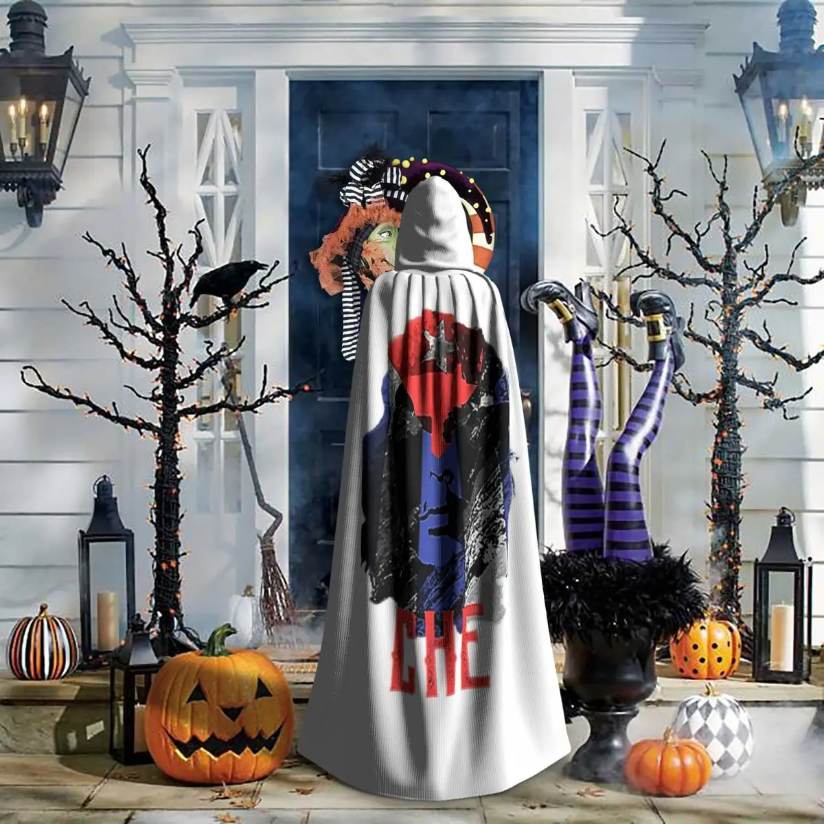 Che Guevara Long Hooded Cloak Witch Medieval Costume Cosplay Cape HalloweenCoat Adult Unisex
Che Guevara Long Hooded Cloak Witch Medieval Costume Cosplay Cape HalloweenCoat Adult Unisex