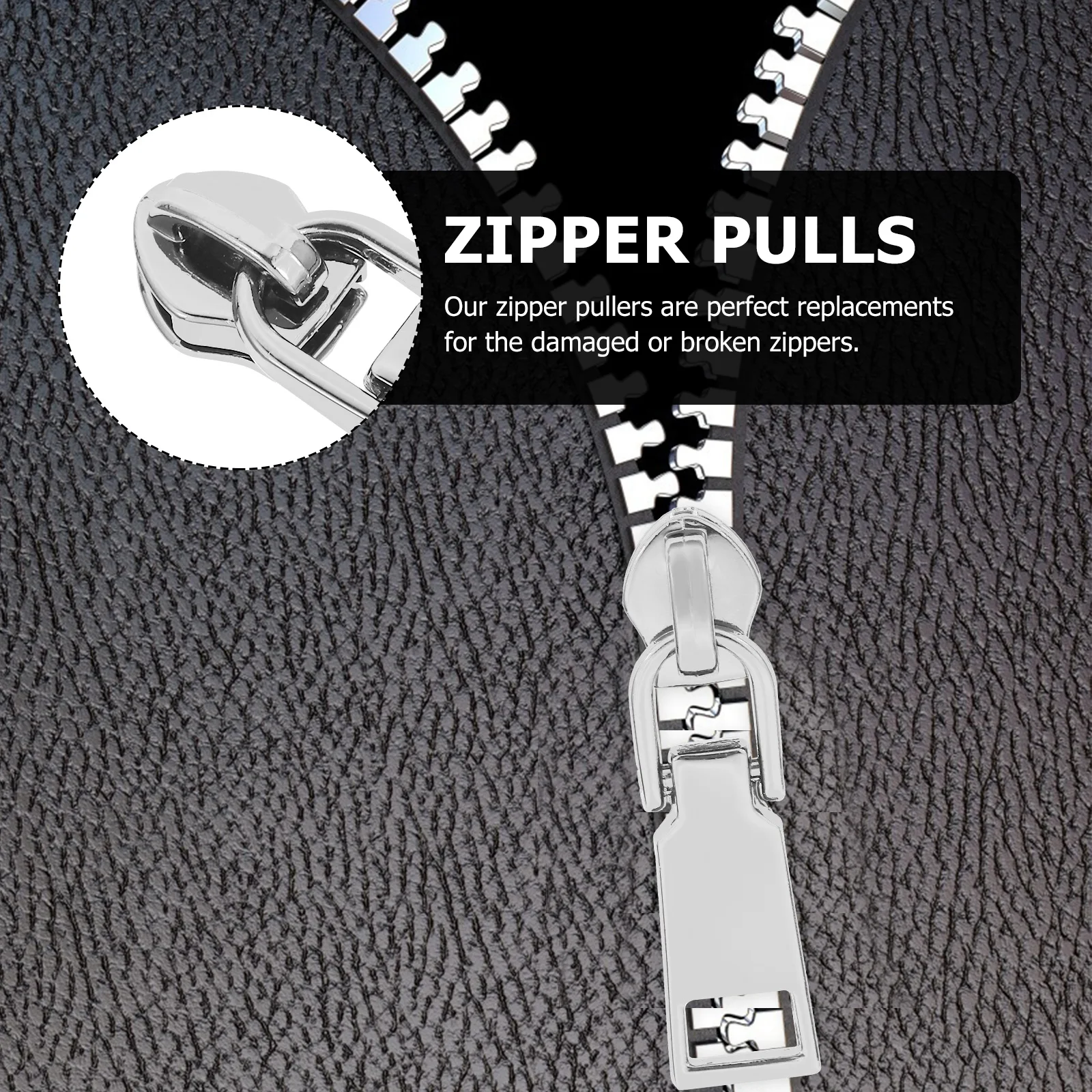 10Pcs Premium Zinc Alloy Zipper Pull Tabs Practical Durable for Luggage Backpacks Bags Coat Sportswear DIY Accessories
10Pcs Premium Zinc Alloy Zipper Pull Tabs Practical Durable for Luggage Backpacks Bags Coat Sportswear DIY Accessories