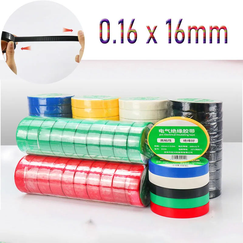 9.5/20Meters Electrician Wire Insulation Flame Retardant Plastic Tape Electrical High Voltage Self-adhesive PVC Waterproof Tape
9.5/20Meters Electrician Wire Insulation Flame Retardant Plastic Tape Electrical High Voltage Self-adhesive PVC Waterproof Tape