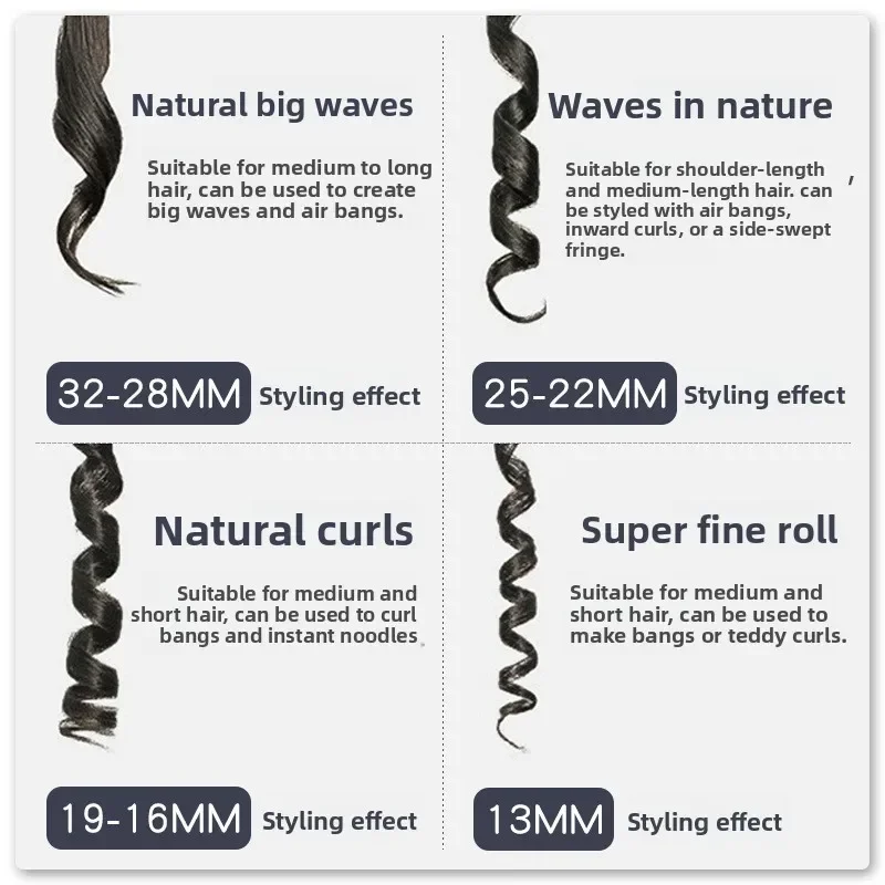 High quality Professional Electric Curling Iron Large Wave Small Wool Roll Ultra-fine Curling Iron 32mm Large Roll
High quality Professional Electric Curling Iron Large Wave Small Wool Roll Ultra-fine Curling Iron 32mm Large Roll
