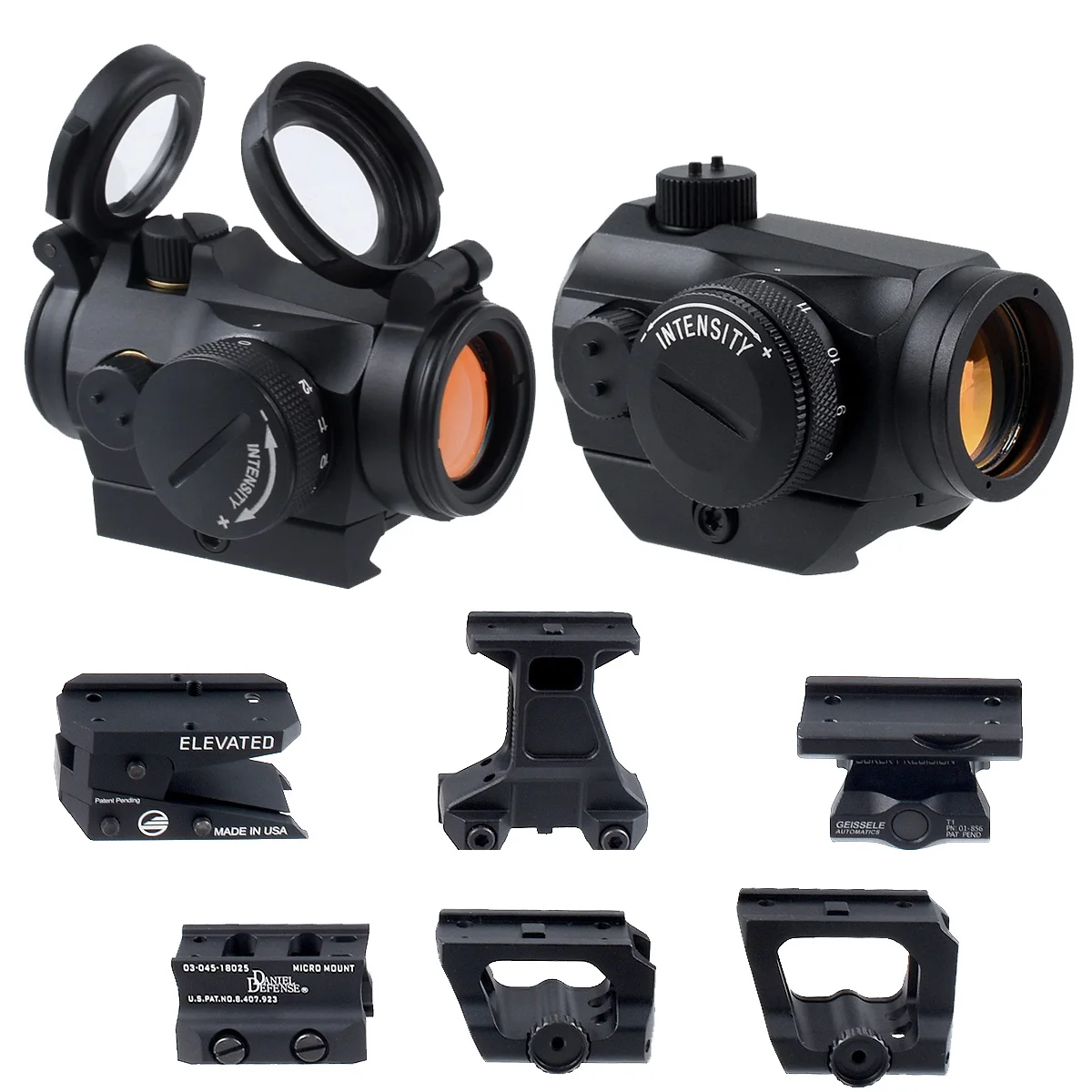 Tactical T01 T02 2MOA Red Dot Sight 1x22mm Reflex Sight Optics Red Dot T01 T02 Scope With 1.54/1.81/1.93/2.4 Riser Mount
Tactical T01 T02 2MOA Red Dot Sight 1x22mm Reflex Sight Optics Red Dot T01 T02 Scope With 1.54/1.81/1.93/2.4 Riser Mount