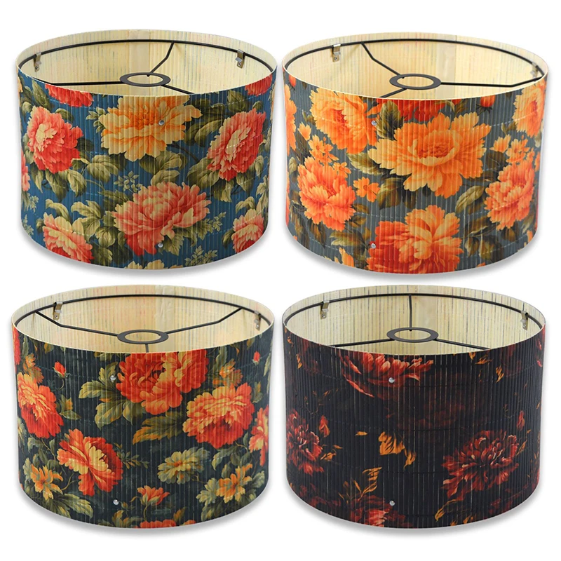 Bamboo Style Retro Lampshade with Flower Print Decorative Cover for Hotel Homestay and Home Living Room Lighting
Bamboo Style Retro Lampshade with Flower Print Decorative Cover for Hotel Homestay and Home Living Room Lighting