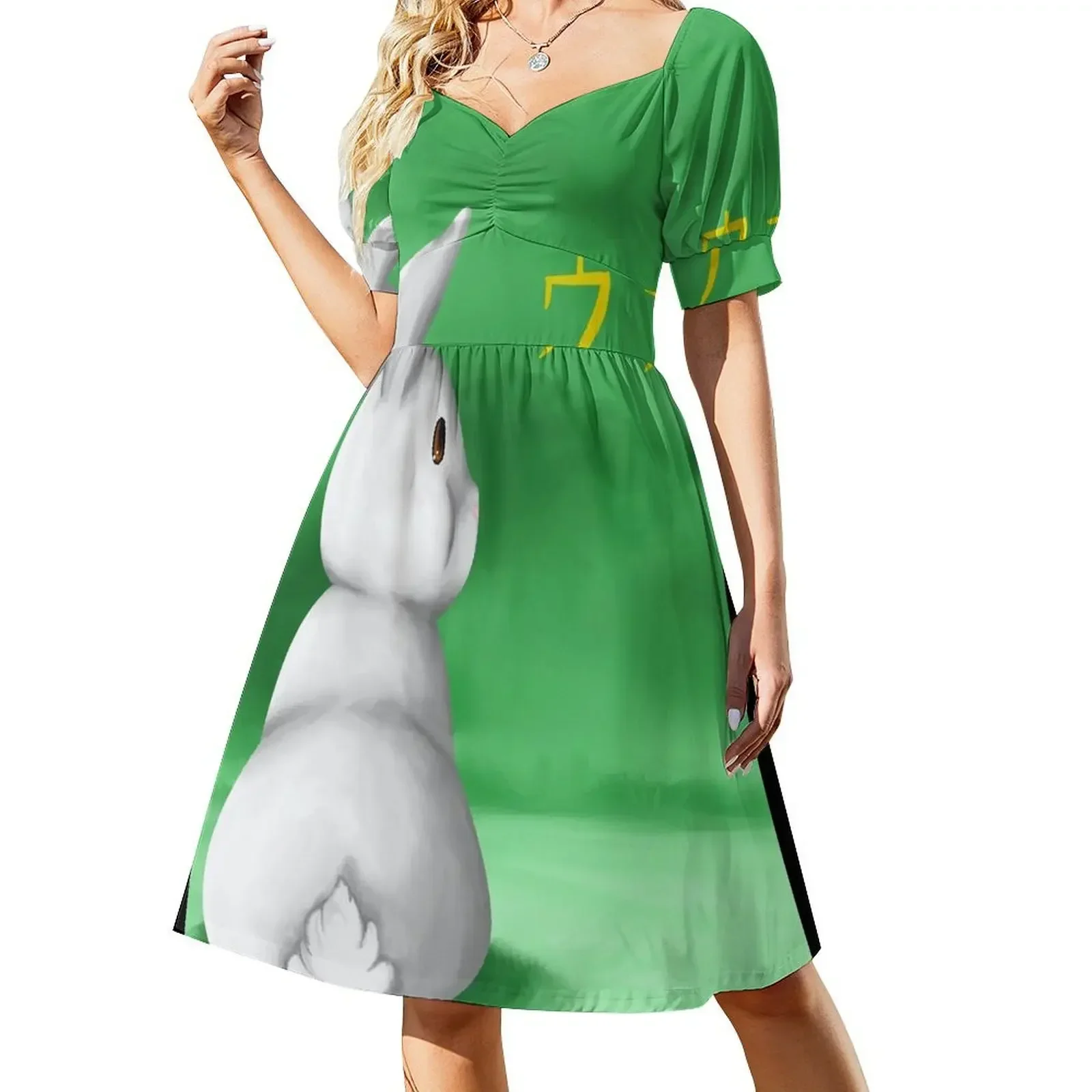 Rabbit Short-Sleeved Dress birthday dress for women summer dresses long sleeve dresses sensual sexy dress for women
Rabbit Short-Sleeved Dress birthday dress for women summer dresses long sleeve dresses sensual sexy dress for women