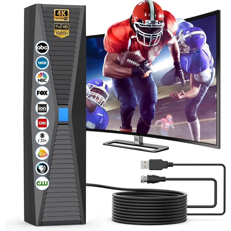 2025 TV Antenna,1000+ Miles Long Range Indoor TV Antenna,Antenna for Smart TV with 360° Signal Strongest Booster
2025 TV Antenna,1000+ Miles Long Range Indoor TV Antenna,Antenna for Smart TV with 360° Signal Strongest Booster