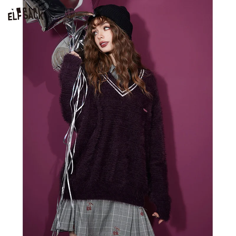 ELFSACK Korean Fashion Pullover Sweaters Women 2023 Winter New Plus Size Luxury Tops
ELFSACK Korean Fashion Pullover Sweaters Women 2023 Winter New Plus Size Luxury Tops