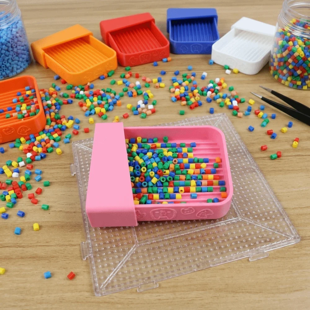 3D Printing Fuse Beads Picking Tray Efficient Precision Fuse Beads Aligner Tray 2.6mm DIY Melt Bead Storage Box
3D Printing Fuse Beads Picking Tray Efficient Precision Fuse Beads Aligner Tray 2.6mm DIY Melt Bead Storage Box