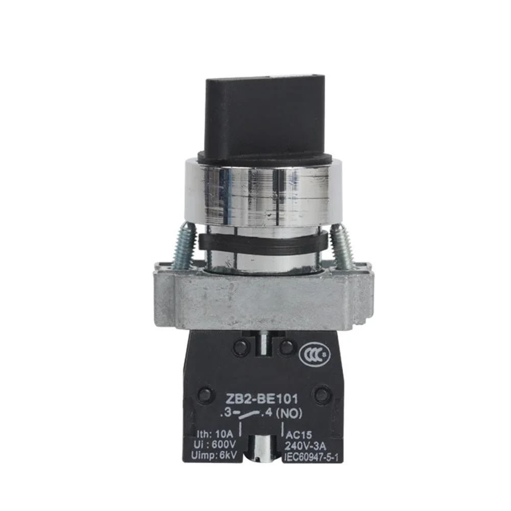 22mm XB2BD33 BD53 BD35 3 Position Self Locking Selector Rotary Knob switch with 22mm Hole Size for Easy Installation
22mm XB2BD33 BD53 BD35 3 Position Self Locking Selector Rotary Knob switch with 22mm Hole Size for Easy Installation