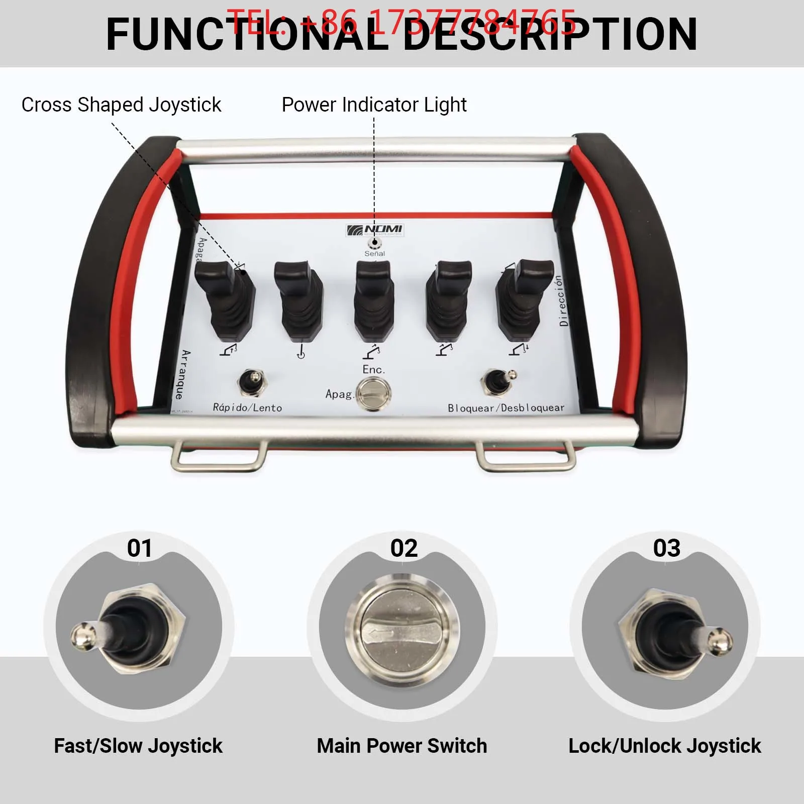 Innovative Industrial-Grade Wear-Resistant ABS Concrete Pump Proportional Joystick Radio Remote for Demolition Robot Remote
Innovative Industrial-Grade Wear-Resistant ABS Concrete Pump Proportional Joystick Radio Remote for Demolition Robot Remote