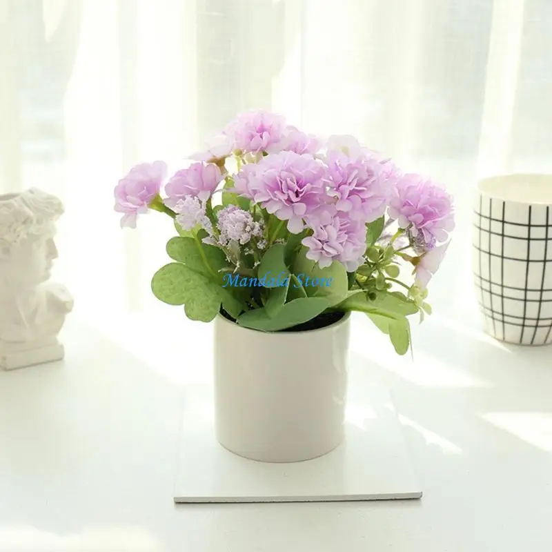 U2JC Artificial Flowers Plant Potted Mini Fake Plant Decorative Flower Plant
U2JC Artificial Flowers Plant Potted Mini Fake Plant Decorative Flower Plant