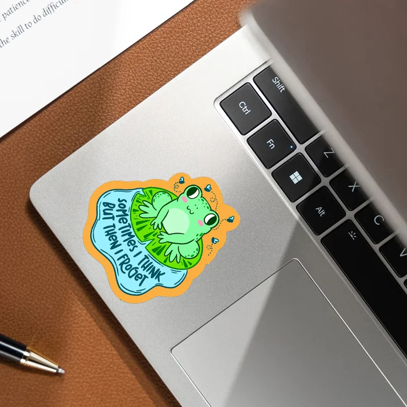 2PCS Funny Frog & Lotus Stickers, Waterproof Decals for Laptop, Bottle & Car
2PCS Funny Frog & Lotus Stickers, Waterproof Decals for Laptop, Bottle & Car