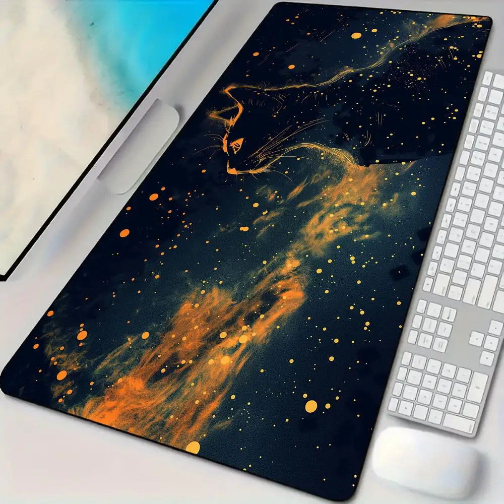Mouse Pad Desk Mat Cat illustration design Mousepad with Stitched Edges Non-Slip Rubber Base keypad Extended pad gaming mat
Mouse Pad Desk Mat Cat illustration design Mousepad with Stitched Edges Non-Slip Rubber Base keypad Extended pad gaming mat