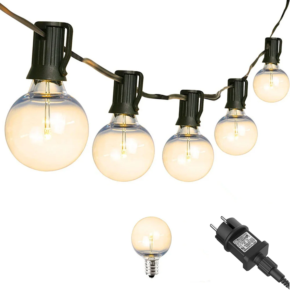 Safe Output Waterproof G40 String Light Outdoor Hanging Patio Light For Garden Bistro Wedding Party Backyard Holiday Decor
Safe Output Waterproof G40 String Light Outdoor Hanging Patio Light For Garden Bistro Wedding Party Backyard Holiday Decor