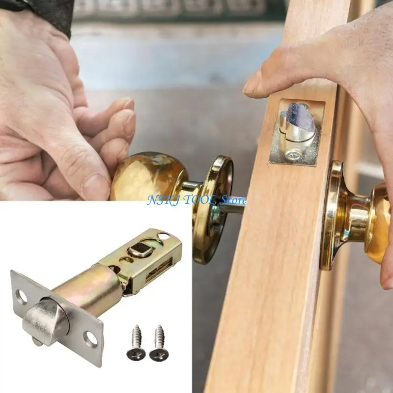 L8RC Door Knobs Latches Replacement Parts 60/70mm Adjustable Size Portable for Levers and Internal Door Handles Use
L8RC Door Knobs Latches Replacement Parts 60/70mm Adjustable Size Portable for Levers and Internal Door Handles Use