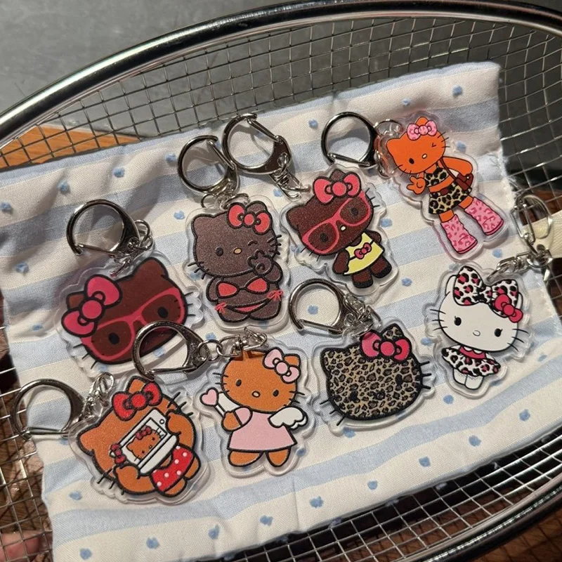 Retro Cute Hello Kitty Keychain Cartoon Acrylic Dark Skin Kt Charm Ornament Anime Peripherals Backpack Accessories Friend Gift
Retro Cute Hello Kitty Keychain Cartoon Acrylic Dark Skin Kt Charm Ornament Anime Peripherals Backpack Accessories Friend Gift