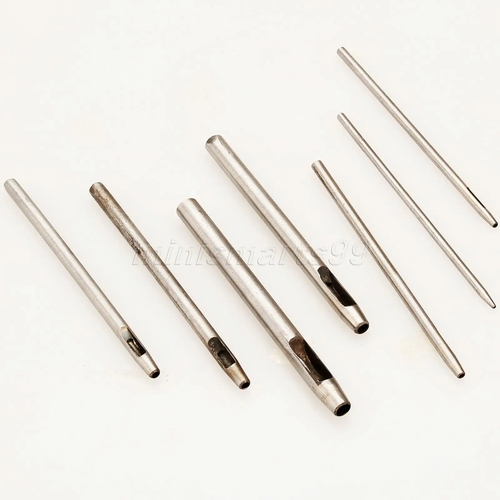 7pcs/set Steel Round Hole Punch Tool Hollow Puncher Cutters Leather Handmade Craft DIY Sewing Tool Mix Sizes 1/1.5/2/2.5/3/4/5mm
7pcs/set Steel Round Hole Punch Tool Hollow Puncher Cutters Leather Handmade Craft DIY Sewing Tool Mix Sizes 1/1.5/2/2.5/3/4/5mm