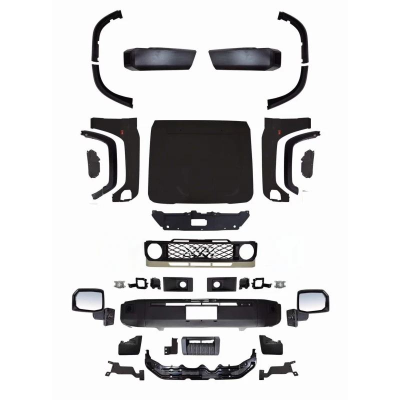 Facelift Body Kit Land Cruiser LC76 Upgrade to 2024 Style Bumper Set LC71 LC78 LC79
Facelift Body Kit Land Cruiser LC76 Upgrade to 2024 Style Bumper Set LC71 LC78 LC79