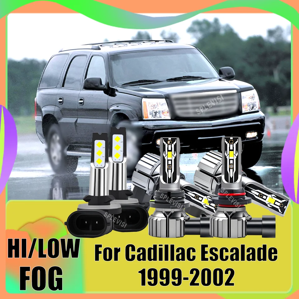 Long Lasting LED Headlight Fog Lamp System High Beam 9005 Low Beam 9006 Foglamp 881 For Cadillac Escalade 1999 2000 2001 2002
Long Lasting LED Headlight Fog Lamp System High Beam 9005 Low Beam 9006 Foglamp 881 For Cadillac Escalade 1999 2000 2001 2002