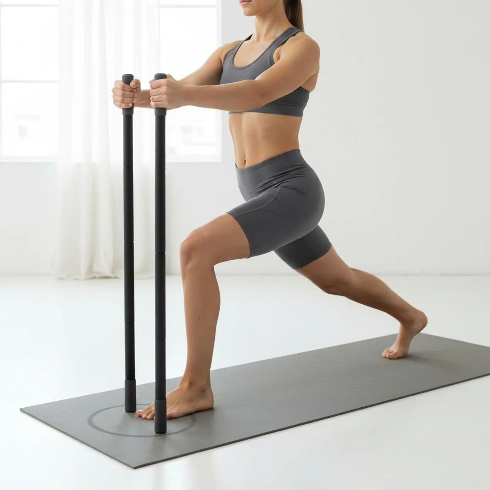 Adjustable Stretching Stick Long-Lasting Steel Construction Portable Pilates Bar Stretching Tool Foam Grip Fitness Equipment
Adjustable Stretching Stick Long-Lasting Steel Construction Portable Pilates Bar Stretching Tool Foam Grip Fitness Equipment