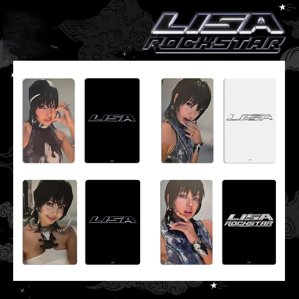 6pcs Kpop LISA Solo Album ROCKSTAR Photocards LIMITED EDITION Special Card HD Selfie Photocards LISA Fans Collection
6pcs Kpop LISA Solo Album ROCKSTAR Photocards LIMITED EDITION Special Card HD Selfie Photocards LISA Fans Collection
