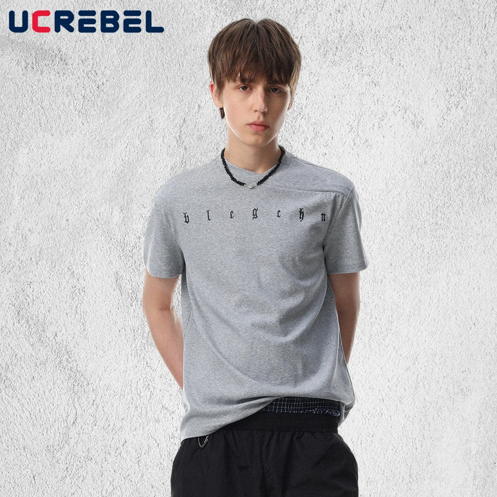 Simple Letter Print Spliced Short Sleeve T-shirt Mens Summer Streetwear Loose Cotton Tee Man Tshirt
Simple Letter Print Spliced Short Sleeve T-shirt Mens Summer Streetwear Loose Cotton Tee Man Tshirt