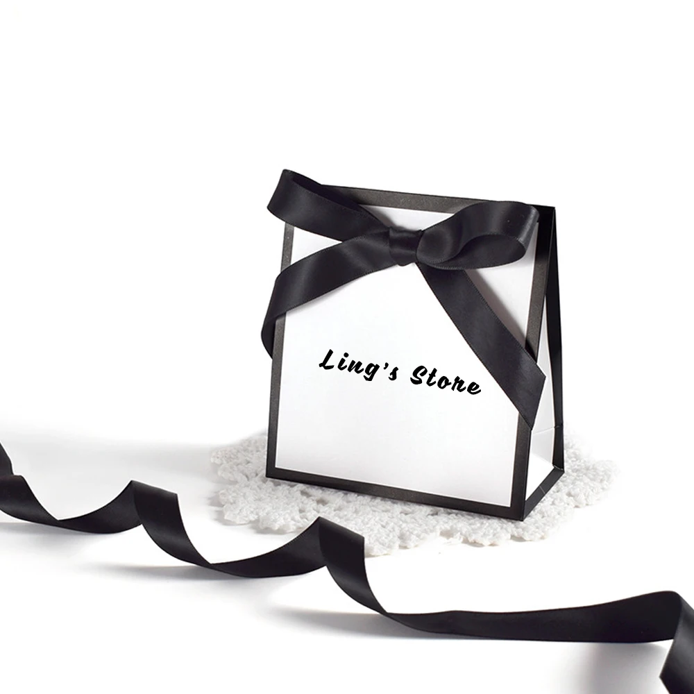 50Pcs Custom Logo Jewelry Gift Bag Boutique Packaging Paper Bowknot Handbag Cosmetic Perfume Ring Earring Bracelet Storage Pouch
50Pcs Custom Logo Jewelry Gift Bag Boutique Packaging Paper Bowknot Handbag Cosmetic Perfume Ring Earring Bracelet Storage Pouch