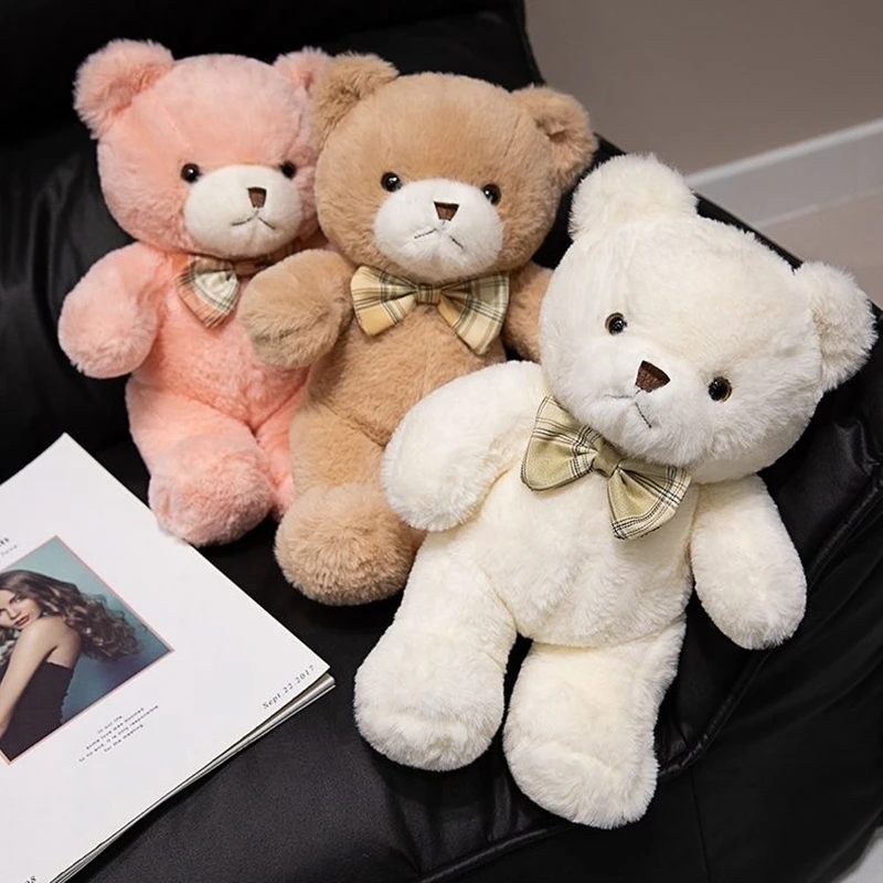 30 см супер кавайный мягкий медведь с галстуком-бабочкой, плюшевая игрушка, успокаивающая однотонная кукла плюшевого мишки в качестве подарка на день рождения и фестиваль для детей
30 см супер кавайный мягкий медведь с галстуком-бабочкой, плюшевая игрушка, успокаивающая однотонная кукла плюшевого мишки в качестве подарка на день рождения и фестиваль для детей