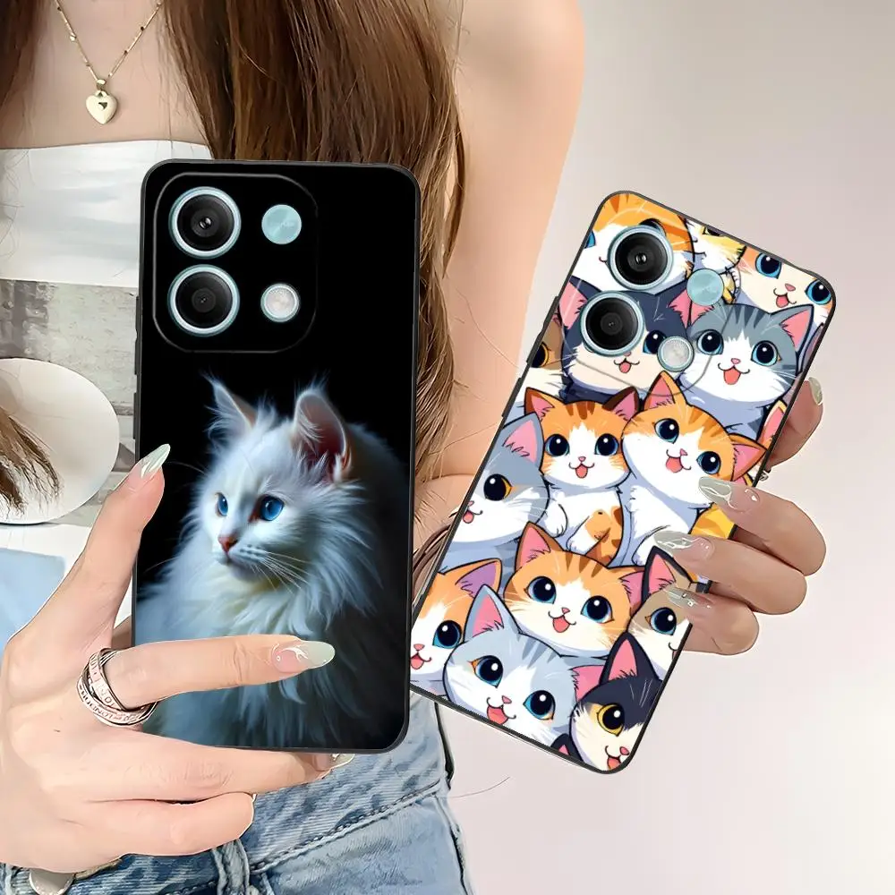 Чехол для телефона Kitten Cute Cat Kawaii для POCO M6 M5 M4 M3 X7 X6 X5 X4 X3 F6 F5 F4 Pro GT 5G с цветным принтом, роскошный красивый чехол
Чехол для телефона Kitten Cute Cat Kawaii для POCO M6 M5 M4 M3 X7 X6 X5 X4 X3 F6 F5 F4 Pro GT 5G с цветным принтом, роскошный красивый чехол