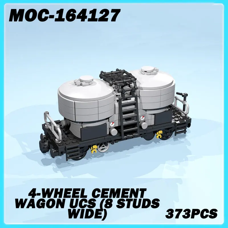 MOC-164127 4-колесный цементный универсал серии Mini Train UCS (ширина 8 шпилек) с моделью танков, кирпичная головоломка, образовательная игрушка в подарок, 373 шт.
MOC-164127 4-колесный цементный универсал серии Mini Train UCS (ширина 8 шпилек) с моделью танков, кирпичная головоломка, образовательная игрушка в подарок, 373 шт.