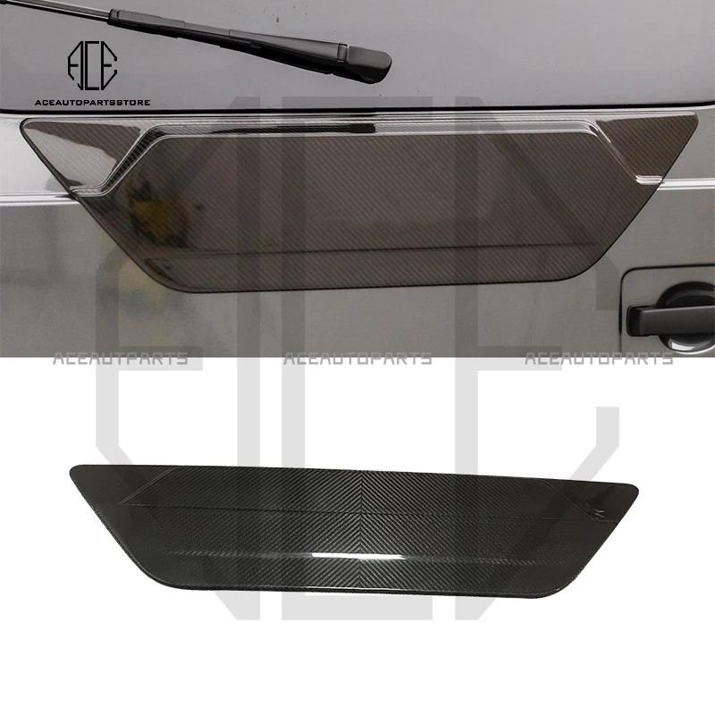 Carbon Fiber 2018 to 2021 Mercedes Benz W463A W464 G-Class Rear Door Cover Attachment For W463A W464
Carbon Fiber 2018 to 2021 Mercedes Benz W463A W464 G-Class Rear Door Cover Attachment For W463A W464