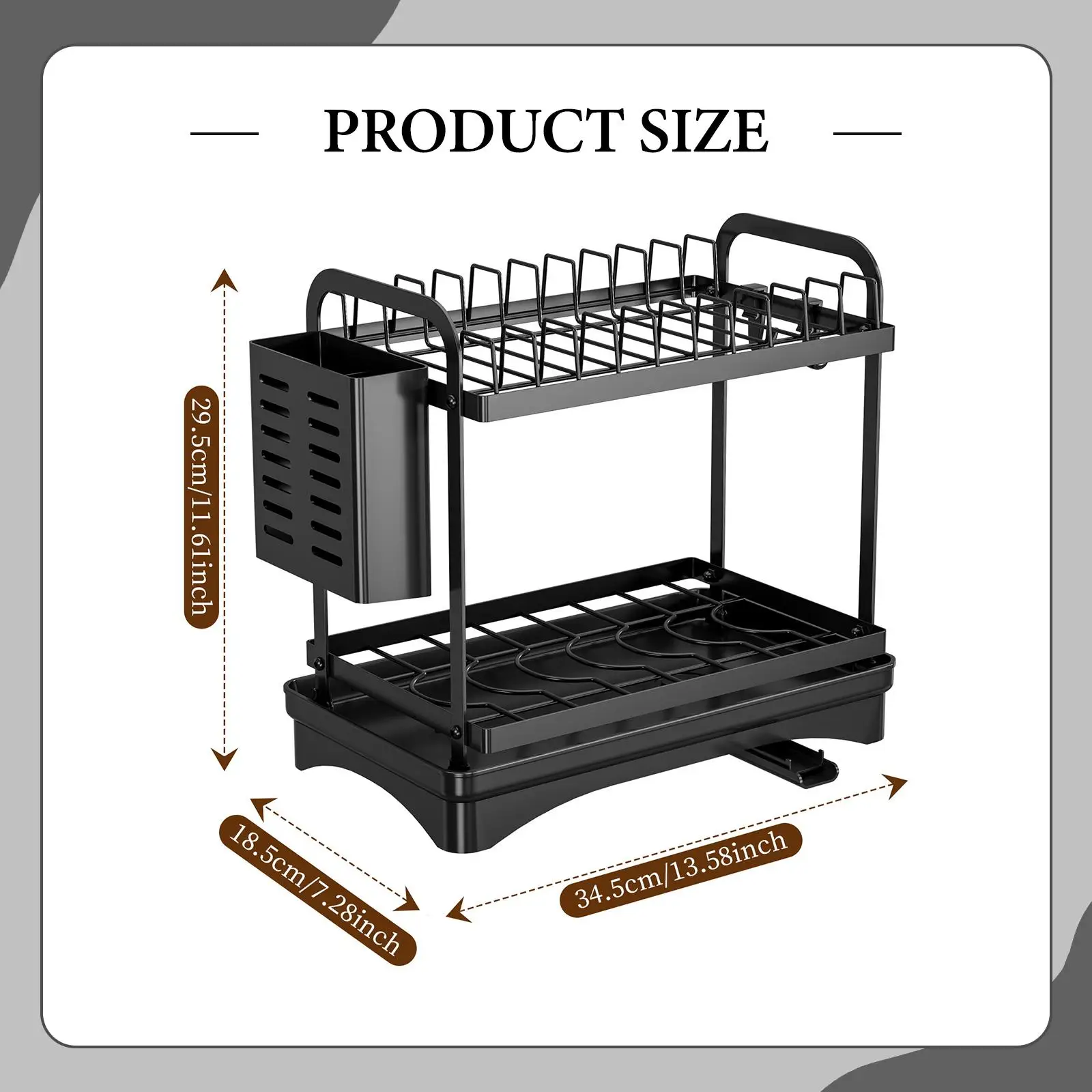 Kitchen Counter Dish Drying Rack with Cup Stand Reliable Tableware Organizer for Efficient Drying
Kitchen Counter Dish Drying Rack with Cup Stand Reliable Tableware Organizer for Efficient Drying