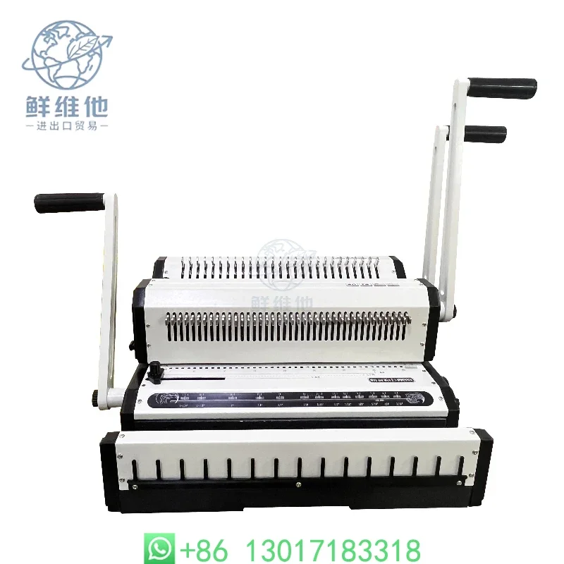 30Time/Min Binding Machine 2:1/3:1 Holes Maximum Punching Capacity 25 Sheets for Office Binding
30Time/Min Binding Machine 2:1/3:1 Holes Maximum Punching Capacity 25 Sheets for Office Binding