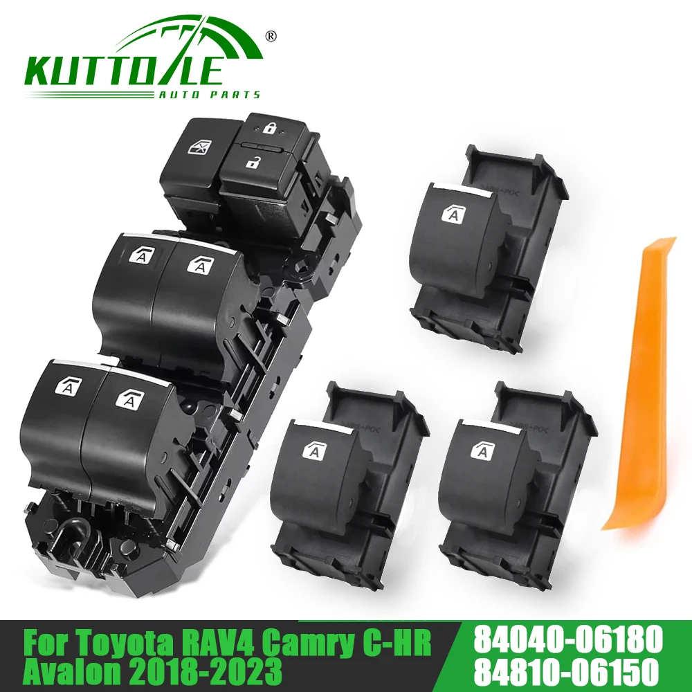 84040-06180 84810-06150 Power Master Window Switch Lifter Control Button For Toyota Camry C-HR Avalon 2018-2023 RAV4 2019 2020
84040-06180 84810-06150 Power Master Window Switch Lifter Control Button For Toyota Camry C-HR Avalon 2018-2023 RAV4 2019 2020