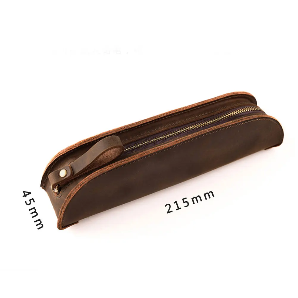 Pen Pouch Genuine Zipper Case Stationery Organizer Storage Bag Fountain Pen Holder Pencil Pocket Writing Tool
Pen Pouch Genuine Zipper Case Stationery Organizer Storage Bag Fountain Pen Holder Pencil Pocket Writing Tool