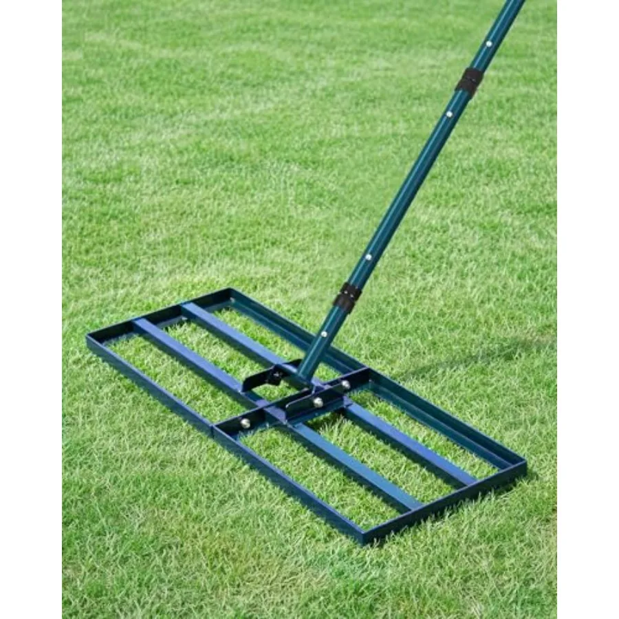 Lawn Leveling Rake 30x10 Inch Lawn Leveler Tool with 78'' Adjustable Steel Handle Durable Landscape Rake Ease Level Soil Sand D
Lawn Leveling Rake 30x10 Inch Lawn Leveler Tool with 78'' Adjustable Steel Handle Durable Landscape Rake Ease Level Soil Sand D