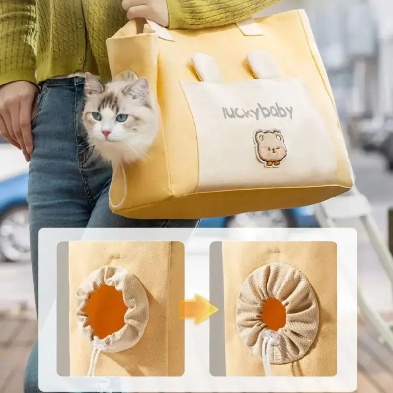 Foldable Travel Cat Handbag Comfortable Skew Straddle Cats Dog Carrier Canvas Large Capacity Outdoor Cat Carrier Bag
Foldable Travel Cat Handbag Comfortable Skew Straddle Cats Dog Carrier Canvas Large Capacity Outdoor Cat Carrier Bag