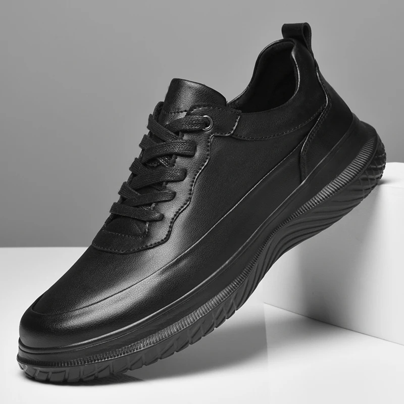 genuine Leather Lace Up shoes for men Soft Sole Round Toe Cow Tendon Sole Business black oxfords Casual Men cow Leather Shoes
genuine Leather Lace Up shoes for men Soft Sole Round Toe Cow Tendon Sole Business black oxfords Casual Men cow Leather Shoes
