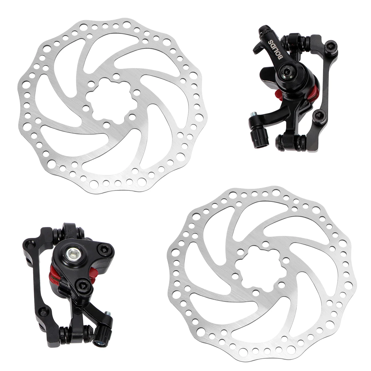 1 Pair of Mechanical Bike Disc Brake Front & Rear Disc Rotor Brake Kit for Mountain
1 Pair of Mechanical Bike Disc Brake Front & Rear Disc Rotor Brake Kit for Mountain