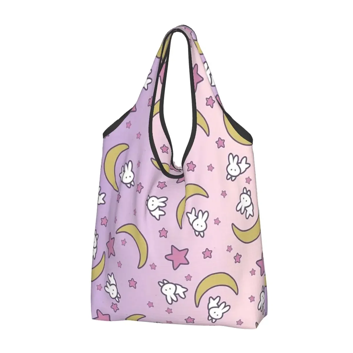 Sailor Moon - Usagi's Print Moon Bunny Portable Tote Shopping Bags Large Capacity Shopper Bag Groceries Handbag Shoulder Bag
Sailor Moon - Usagi's Print Moon Bunny Portable Tote Shopping Bags Large Capacity Shopper Bag Groceries Handbag Shoulder Bag