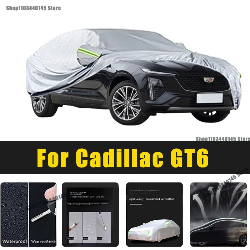 Full Car Covers Outdoor Sun UV Protection Dust Rain Snow Oxford cover Protective For Cadillac GT6 Accessories
Full Car Covers Outdoor Sun UV Protection Dust Rain Snow Oxford cover Protective For Cadillac GT6 Accessories