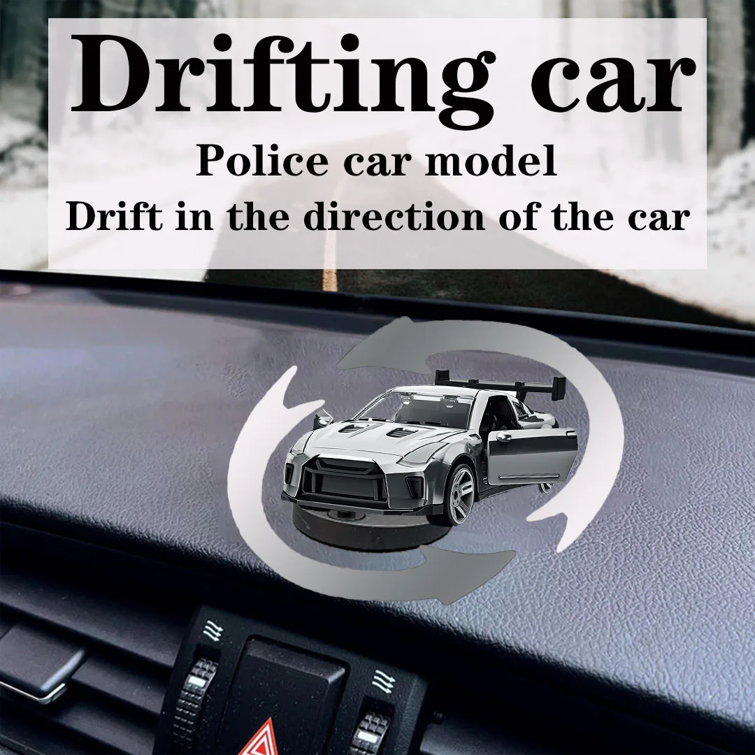 Drifting car ornament alloy car model rotatable sports car 1:60 openable door car model center console decoration
Drifting car ornament alloy car model rotatable sports car 1:60 openable door car model center console decoration